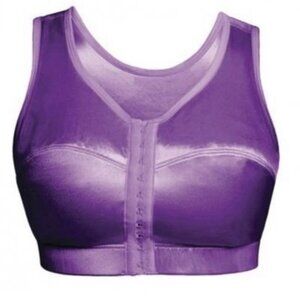 Enell High Impact Sports Bra Purple Size 1 Extra Support EUC